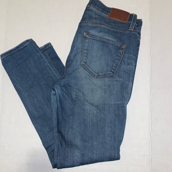 Madewell Denim - Madewell high riser skinny jeans